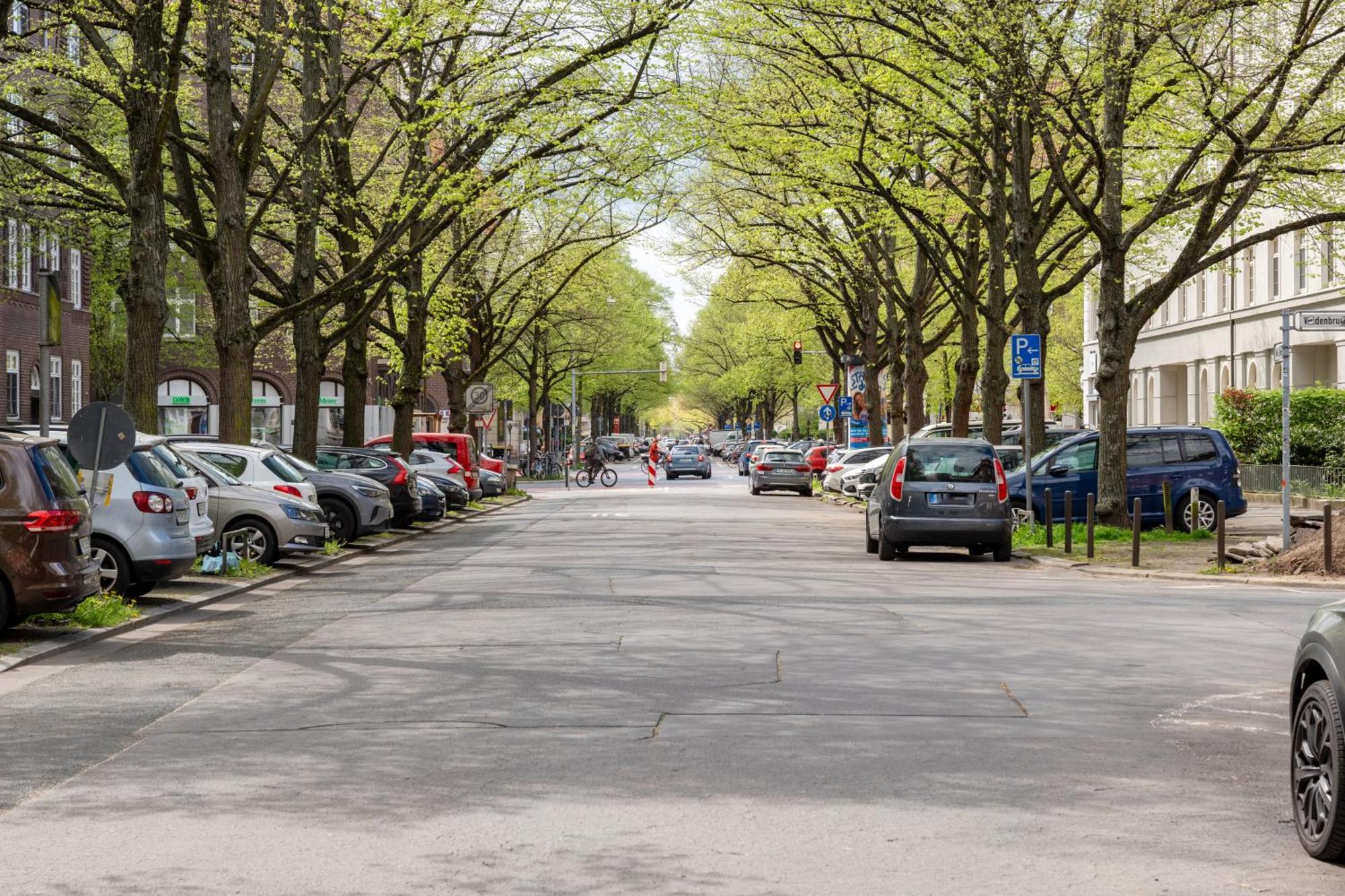 Modernes Apartment In Top Lage Komfortabel Eingerichtet Mit Arbeitsplatz Und Kueche - Geibelsuite Hannover Bagian luar foto